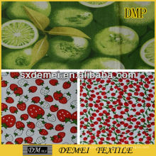 fruto material de materia textil diseño tropical imprime tela